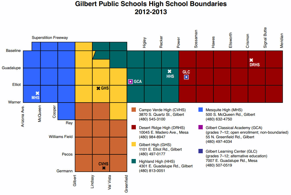 Highest Rated Gilbert Public Schools